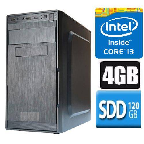 Tamanhos, Medidas e Dimensões do produto Cpu Intel Core I3 4gb SSD 120gb *10x Mais Rápido*