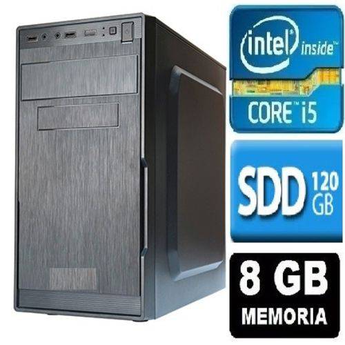 Tamanhos, Medidas e Dimensões do produto Cpu Intel Core I5 8gb SSD 120gb *10x Mais Rápido*