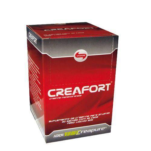 Tamanhos, Medidas e Dimensões do produto Creatina Creapure CREAFORT - Vitafor - 30 Saches de 3g Cada