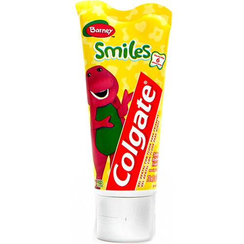 Tamanhos, Medidas e Dimensões do produto Creme Dental Colgate Smiles Barney Gel 100G