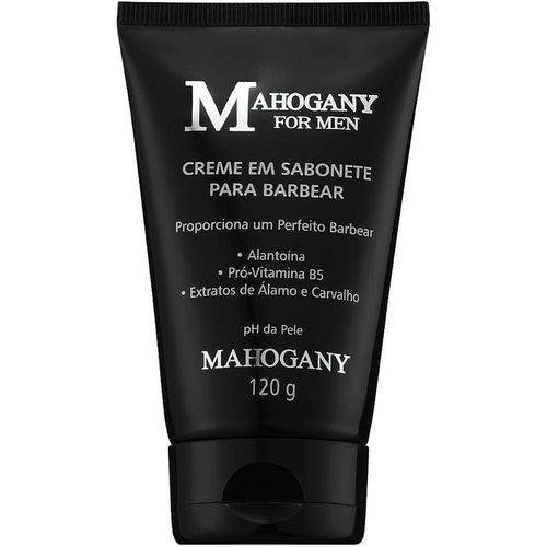 Tamanhos, Medidas e Dimensões do produto Creme em Sabonete para Barbear Mahogany For Men 120 Ml