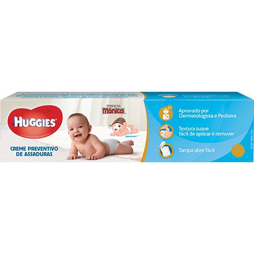 Tamanhos, Medidas e Dimensões do produto Creme Preventino de Assaduras Huggies - 90g