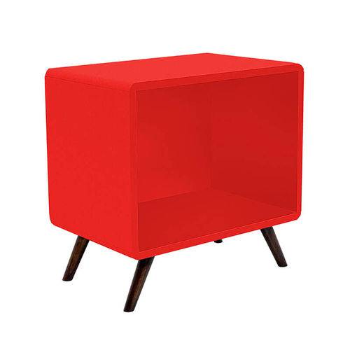 Tamanhos, Medidas e Dimensões do produto Criado Mudo Box Retro - Vermelho - Tommy Design