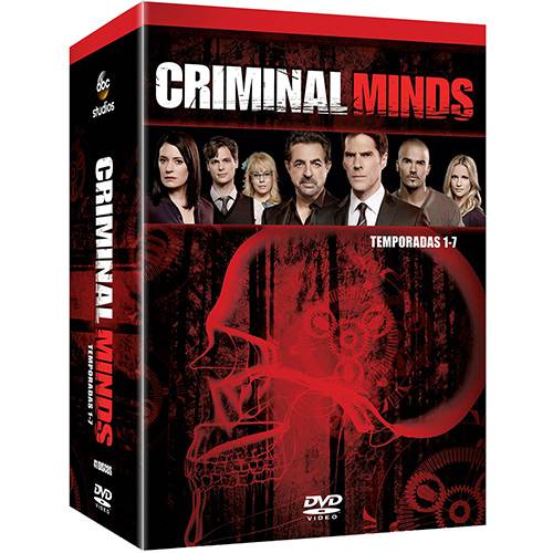 Tamanhos, Medidas e Dimensões do produto Criminal Minds 1ª a 7ª Temporada - Coleção 41 DVDs