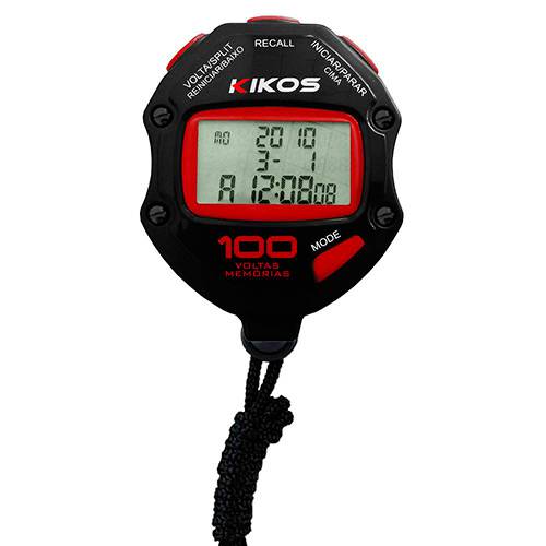 Tamanhos, Medidas e Dimensões do produto Cronômetro Kikos CR100 - 100 Voltas