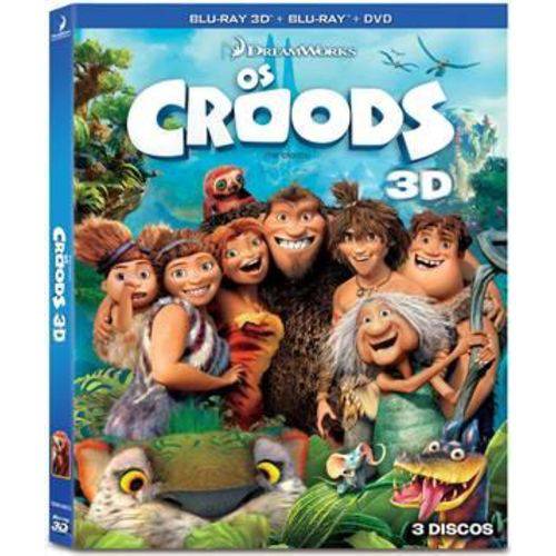 Tamanhos, Medidas e Dimensões do produto Croods, os (Blu-Ray + Blu-Ray 3D + DVD)