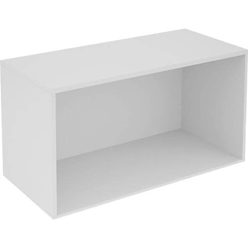 Tamanhos, Medidas e Dimensões do produto Cubo Decorativo Duplo BCB Aberto Branco - BRV
