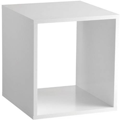 Tamanhos, Medidas e Dimensões do produto Cubo Decorativo FF MDP Branco - BRV Móveis