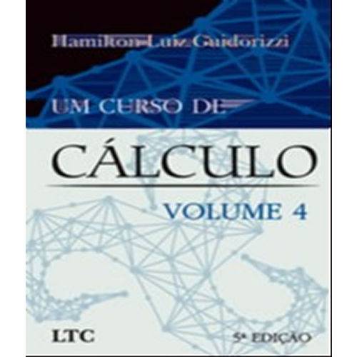 Tamanhos, Medidas e Dimensões do produto Curso de Calculo, um - Vol 4 - 5 Ed