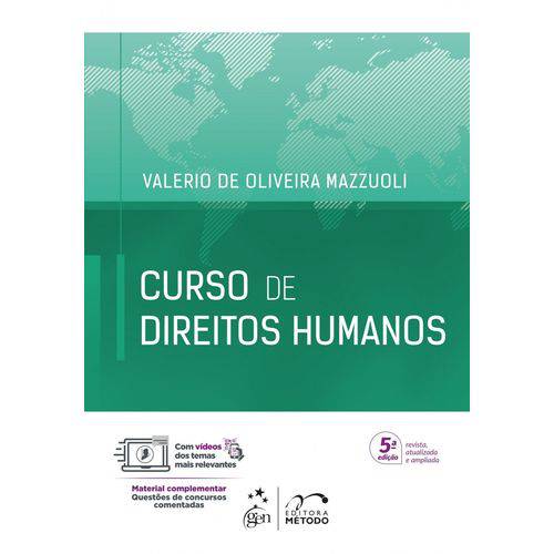 Tamanhos, Medidas e Dimensões do produto Curso de Direitos Humanos - 5ª Edição (2018)