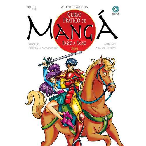 Tamanhos, Medidas e Dimensões do produto Curso Pratico de Manga Passo a Passo Shoujo, Figura em Movimento, Animais, Armas e Tiros