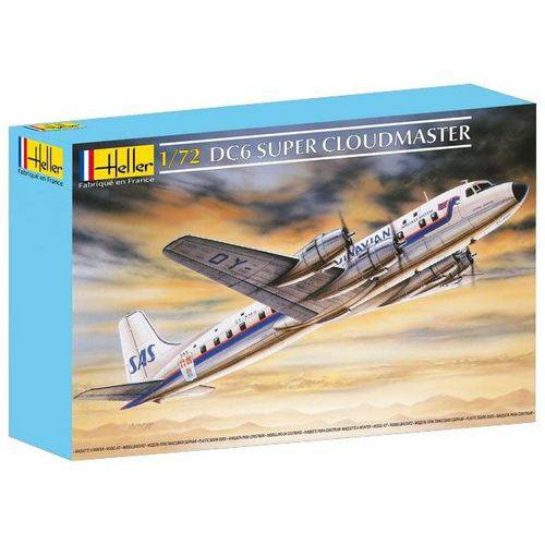Tamanhos, Medidas e Dimensões do produto DC-6 Super Cloudmaster - 1/72 - Heller 80315