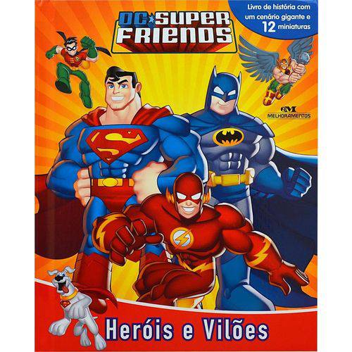 Tamanhos, Medidas e Dimensões do produto DC Super Friends - Heróis e Vilões