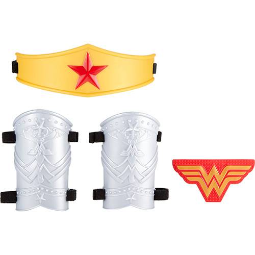 Tamanhos, Medidas e Dimensões do produto Dc Super Hero Girls - Acessórios - Wonder Man Dvg83/Dvg85 - Mattel