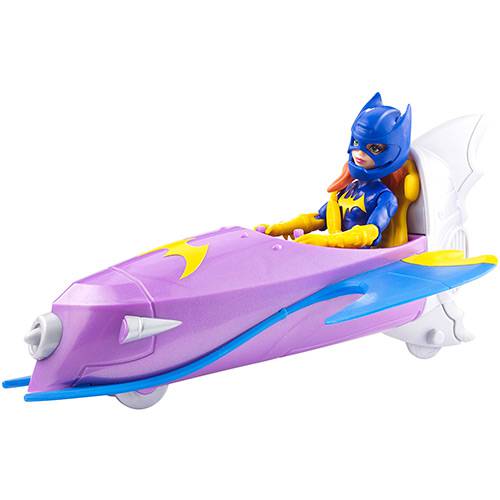 Tamanhos, Medidas e Dimensões do produto Dc Super Hero Girls - Figuras de Ação e Veículo - Bat Girls Dvg72/Dvg74 - Mattel