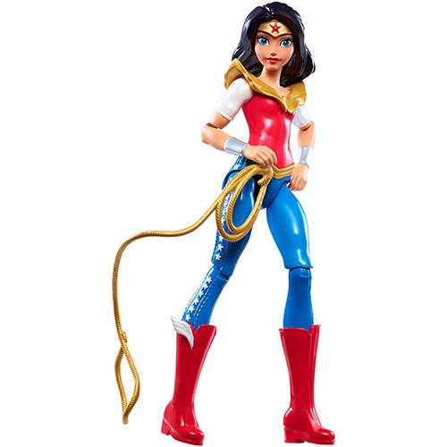 Tamanhos, Medidas e Dimensões do produto Dc Super Hero Girls - Sortimento Figuras de Ação Dmm32 Mulher Maravilha Dmm33 - Mattel