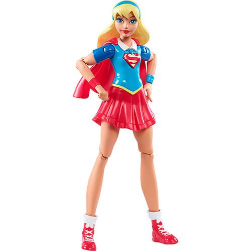Tamanhos, Medidas e Dimensões do produto Dc Super Hero Girls - Sortimento Figuras de Ação Dmm32 - Super Girl Dmm34 - Mattel