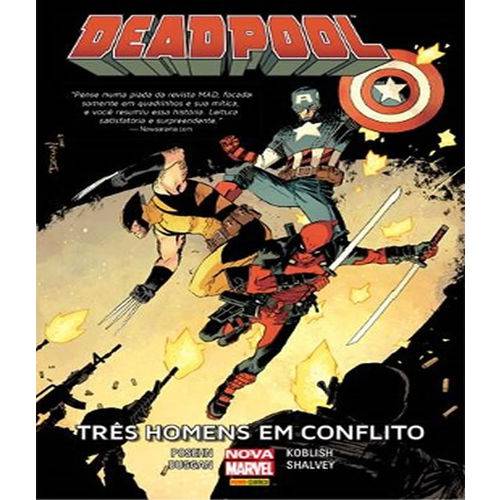 Tamanhos, Medidas e Dimensões do produto Deadpool - Tres Homens em Conflito