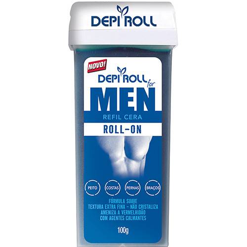 Tamanhos, Medidas e Dimensões do produto DepiRoll For Men Refil de Cera Corporal Depi Roll 100g