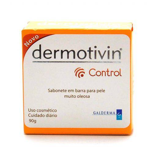 Tamanhos, Medidas e Dimensões do produto Dermotivin Control Sabonete Facial Pele Muito Oleosa 90g