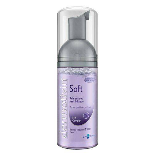Tamanhos, Medidas e Dimensões do produto Dermotivin Soft Espuma de Limpeza - Limpeza Facial para Pele Seca ou Sensível 130ml