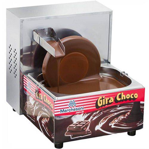 Tamanhos, Medidas e Dimensões do produto Derretedeira Cascata Gira Choco Marchesoni 5 Kg - 110 V