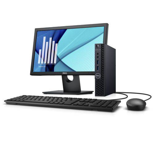 Tamanhos, Medidas e Dimensões do produto Desktop Dell Empresarial Optiplex 3060 Micro-A10m Pentium 4gb 500gb Windows 10 Monitor
