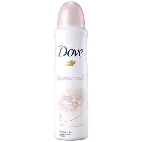 Tamanhos, Medidas e Dimensões do produto Desodorante Aerosol Powder Sof 169ml - Dove