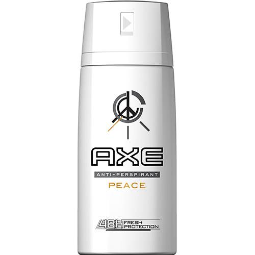 Tamanhos, Medidas e Dimensões do produto Desodorante Antitranspirante Aerosol AXE Peace 152ml