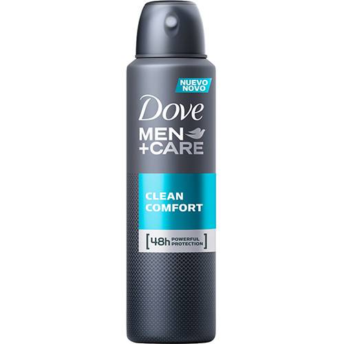 Tamanhos, Medidas e Dimensões do produto Desodorante Antitranspirante Aerosol Dove Men+Care Clean Comfort 150ml