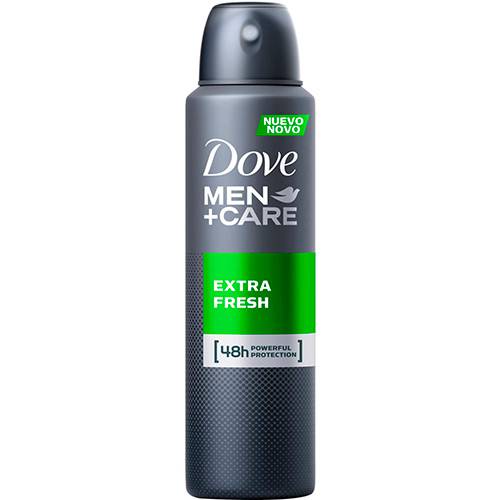 Tamanhos, Medidas e Dimensões do produto Desodorante Antitranspirante Aerosol Dove Men+Care Extra Fresh 150ml