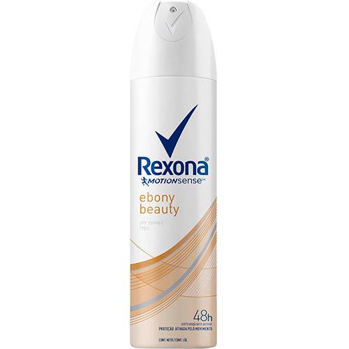 Tamanhos, Medidas e Dimensões do produto Desodorante Antitranspirante Aerosol Rexona Women Ebony 150ml