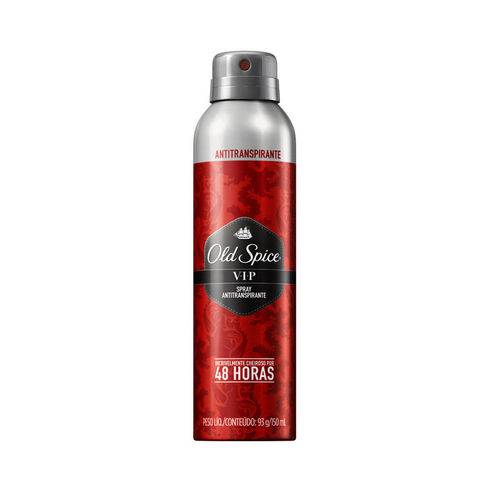 Tamanhos, Medidas e Dimensões do produto Desodorante Antitranspirante Old Spice VIP 150ml