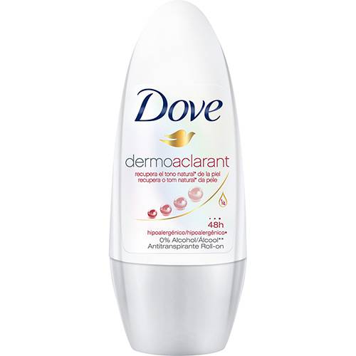 Tamanhos, Medidas e Dimensões do produto Desodorante Antitranspirante Roll On Dove Advanced Care Dermo Aclarant 50ml
