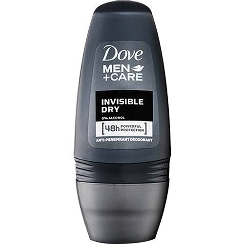 Tamanhos, Medidas e Dimensões do produto Desodorante Antitranspirante Roll On Dove MEN+CARE Invisible Dry 50ml