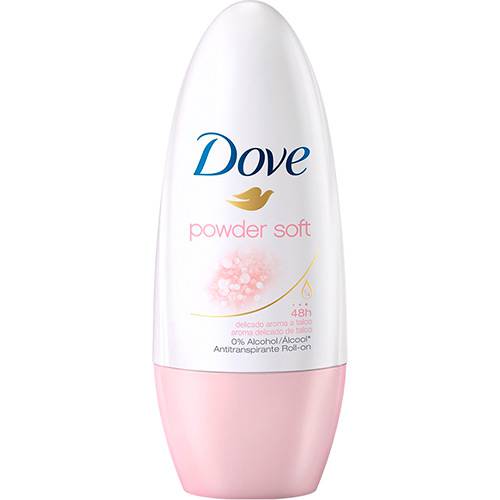 Tamanhos, Medidas e Dimensões do produto Desodorante Antitranspirante Roll On Dove Powder Soft 50ml