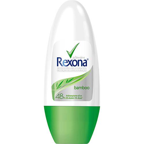 Tamanhos, Medidas e Dimensões do produto Desodorante Antitranspirante Roll On Rexona Women Bamboo 50ml