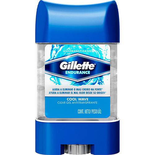 Tamanhos, Medidas e Dimensões do produto Desodorante Gillette Antitranspirante Clear Gel Cool Wave 82g