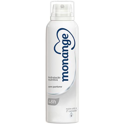 Tamanhos, Medidas e Dimensões do produto Desodorante Monange Sem Perfume Aerosol 150mL