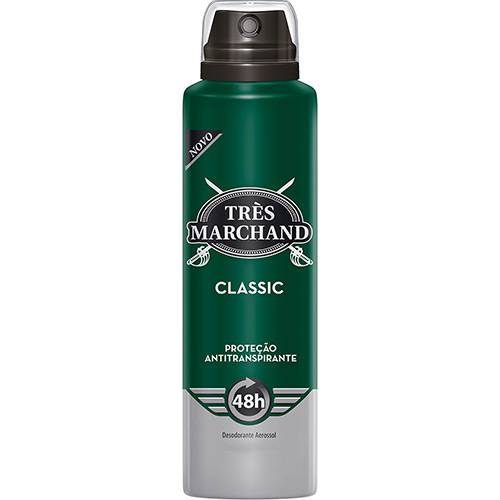 Tamanhos, Medidas e Dimensões do produto Desodorante Tres Marchand Classic Aerosol 150mL
