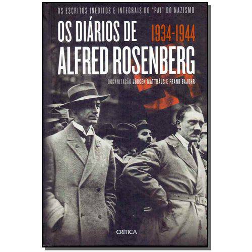 Tamanhos, Medidas e Dimensões do produto Diários de Alfred Rosenberg 1934-1944, os