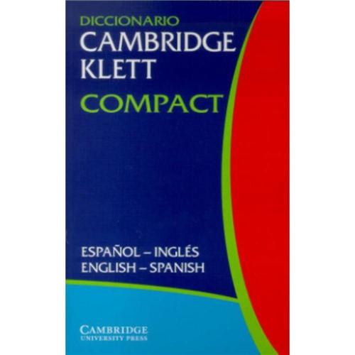 Tamanhos, Medidas e Dimensões do produto Diccionario Cambridge Klett Compact Espanol - Ingles - Cambridge