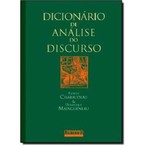 Tamanhos, Medidas e Dimensões do produto Dicionario de Analise do Discurso - 3º Edicao