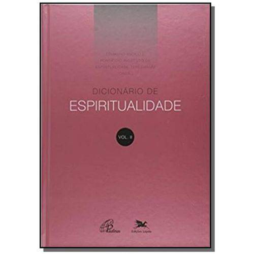 Tamanhos, Medidas e Dimensões do produto Dicionario de Espiritualidade - Vol. 2