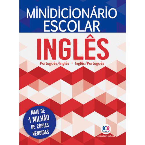 Tamanhos, Medidas e Dimensões do produto Dicionario Mini Inglês Português Nova Ortografia Ciranda