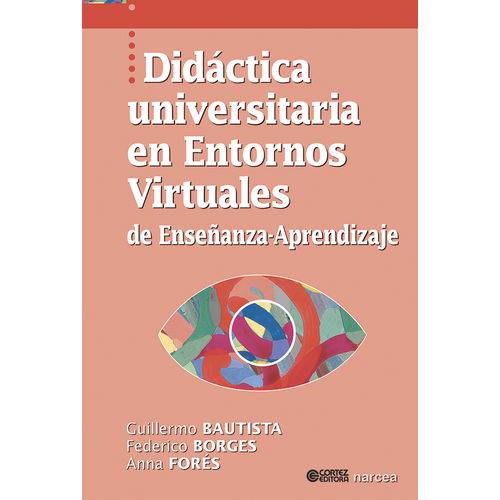 Tamanhos, Medidas e Dimensões do produto Didáctica Universitaria En Entornos Virtuales de Enseñanza-aprendizaje