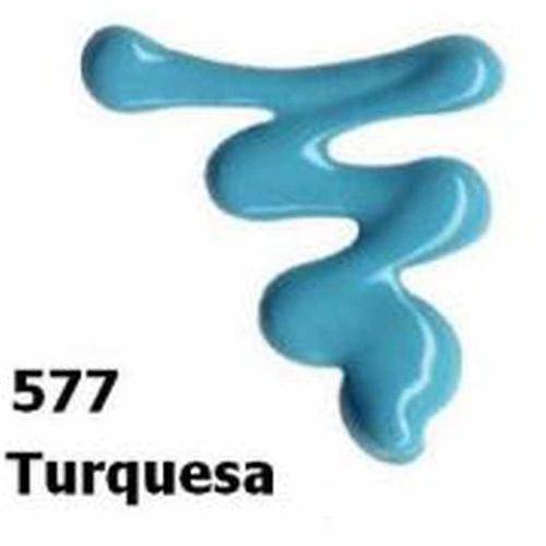 Tamanhos, Medidas e Dimensões do produto Dimensional Relevo 3d Color Brilliant 35ml Acrilex Turquesa 577