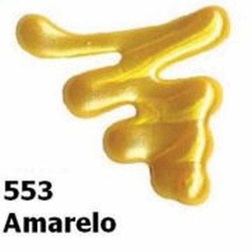 Tamanhos, Medidas e Dimensões do produto Dimensional Relevo 3d Color Metallic 35ml Acrilex Amarelo 553