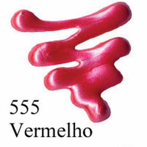 Tamanhos, Medidas e Dimensões do produto Dimensional Relevo 3d Color Metallic 35ml Acrilex Vermelho 555