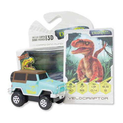 Tamanhos, Medidas e Dimensões do produto Dino Mundi Carro Velociraptor - Fun Divirta-Se/Toystalk